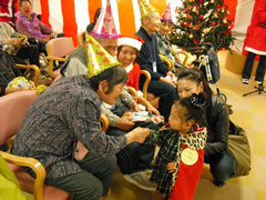 クリスマス会風景